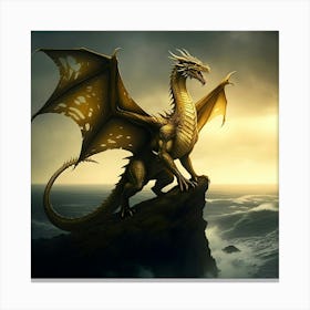 Rise Of The Yellow Dragons 1 Canvas Print