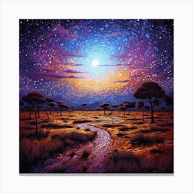 Australian Desert Canvas Print