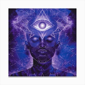 Third Eye Chakra (Ajna) 2 Canvas Print