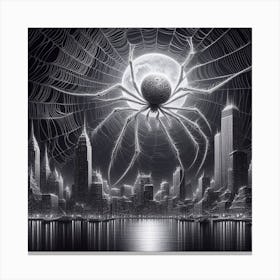 Spider City Canvas Print