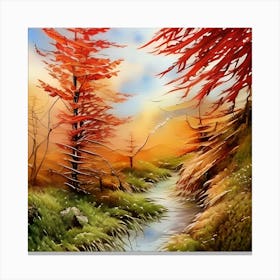 Autumn Vibrance Canvas Print