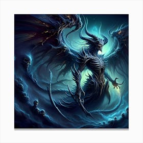 Demon Canvas Print