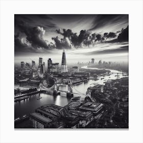 London Skyline 2 Canvas Print