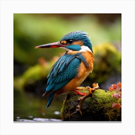 Kingfisher 5 Canvas Print