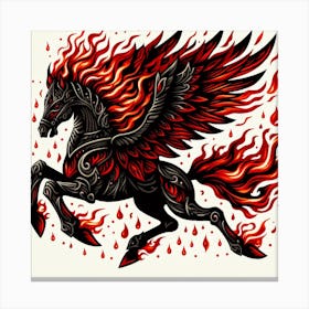 Fantasy horse Canvas Print