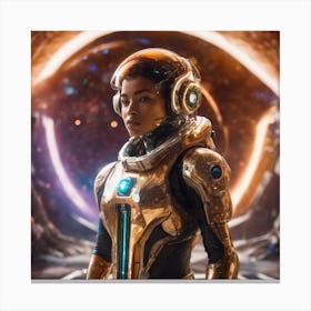 AI Humanoid Canvas Print