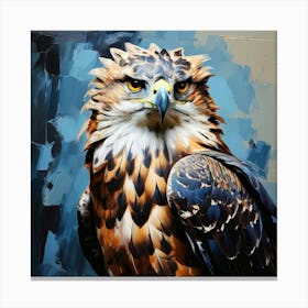 Crowned Eagle painting 1 Canvas Print