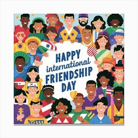 International Friendship Day Canvas Print