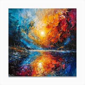 Harmonious Reflection Canvas Print