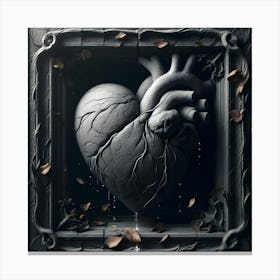 Heart Of Stone 2 Canvas Print