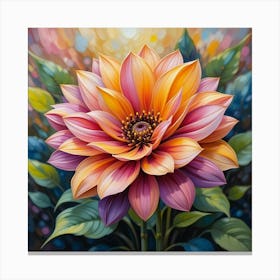 Dahlia 7 Canvas Print