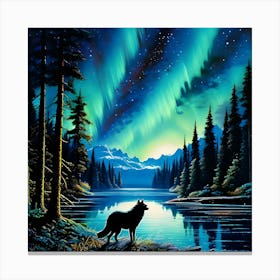 Aurora Borealis Canvas Print