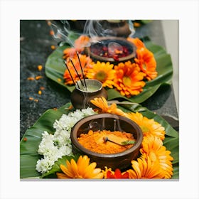 Indian Wedding Ceremony 2 Canvas Print