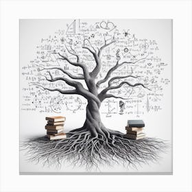 Tree Of Knowledge Canvas Print