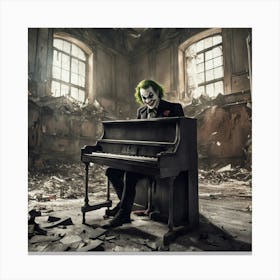 Joker Piano 1 Canvas Print