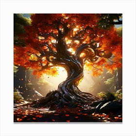 Tree Of Life 9 Canvas Print