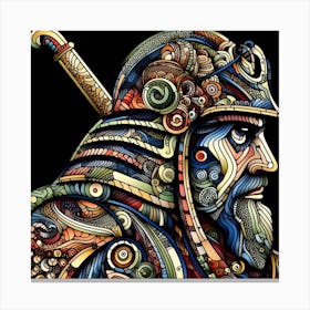 Samurai Warrior 2 Canvas Print