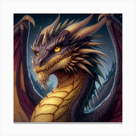 Dragon 10 Canvas Print