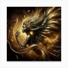 Golden Angel 1 Canvas Print