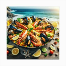 Spanish Paella Canvas Print