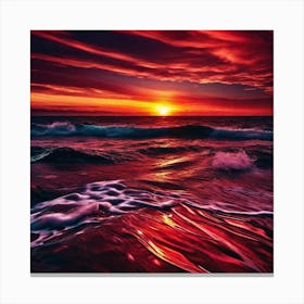 Sunset 23 Canvas Print