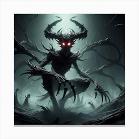 Demon Canvas Print