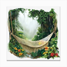 Hammock In The Rain Toile