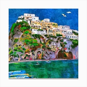 Positano Canvas Print