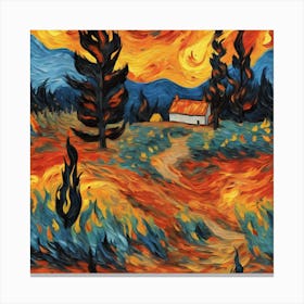 Starry Night Canvas Print