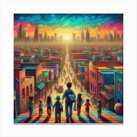 Cityscape 1 Canvas Print