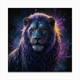 Lion 254 Canvas Print