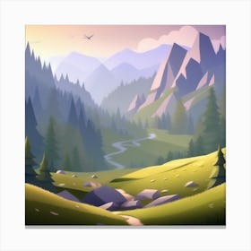 Landscape 3 Canvas Print