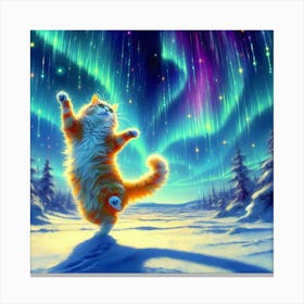 Aurora Borealis Canvas Print