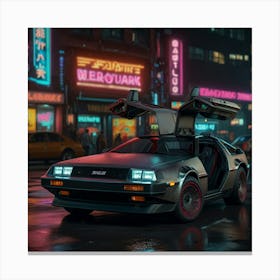Back To The Future 2 Canvas Print