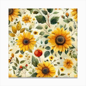 Sunflowers 12 Canvas Print