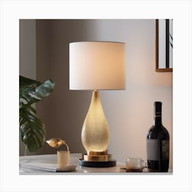 Table Lamp 1 Canvas Print