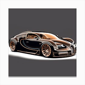 Bugatti Veyron Canvas Print