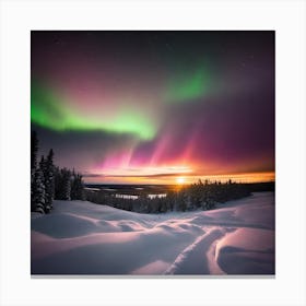 Aurora Borealis 95 Canvas Print