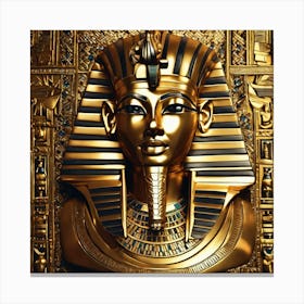 Golden Pharaoh Canvas Print