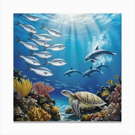 Sea 2 Canvas Print