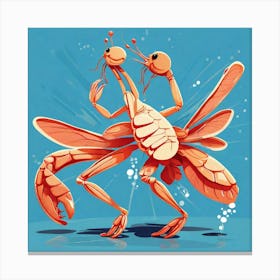 Crab! 3 Canvas Print