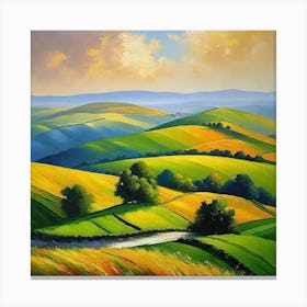 Landscape Painting 146 Canvas Print