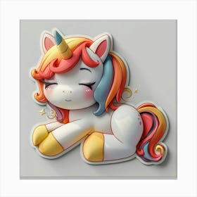 Unicorn 486 Canvas Print