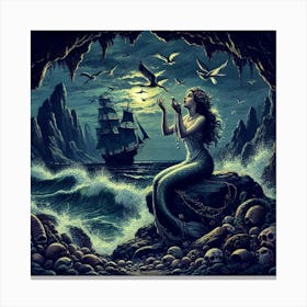 Mermaid 18 Canvas Print