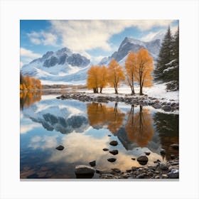 Autumn In The Mountains 1 Canvas Print