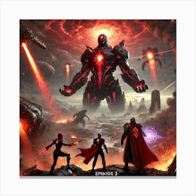 Episode 2 Mars Rising Season 13 Ignis Luporum Canvas Print