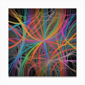 Abstract Fractal Art 12 Canvas Print