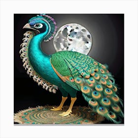 Peacock 5 Canvas Print