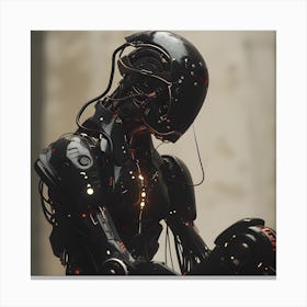 Robot - Concept Art Canvas Print