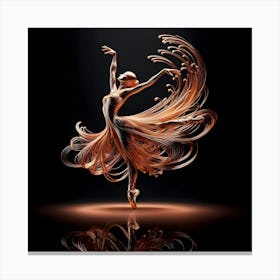 Abstract Dancer 1 Canvas Print